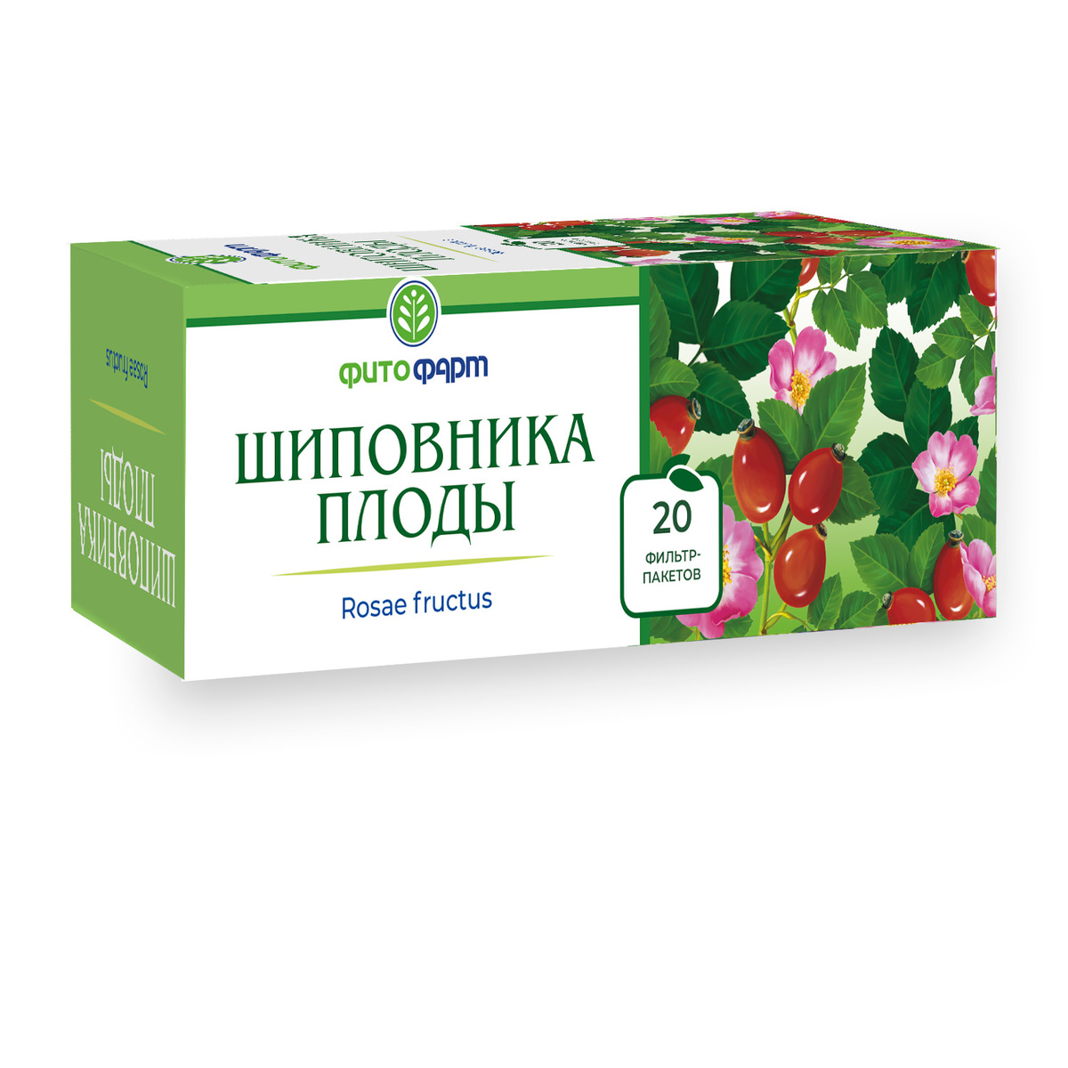 Шиповника плоды, фильтр-пакет 2 г, 20 шт.