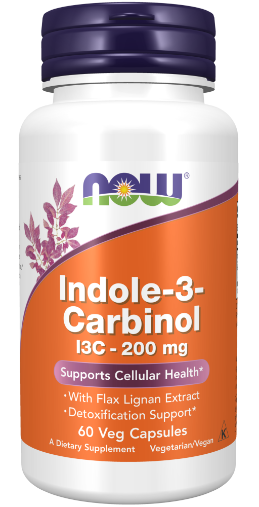 NOW Супер Индол-3-Карбинол, капсулы, 580 мг, 60 шт.