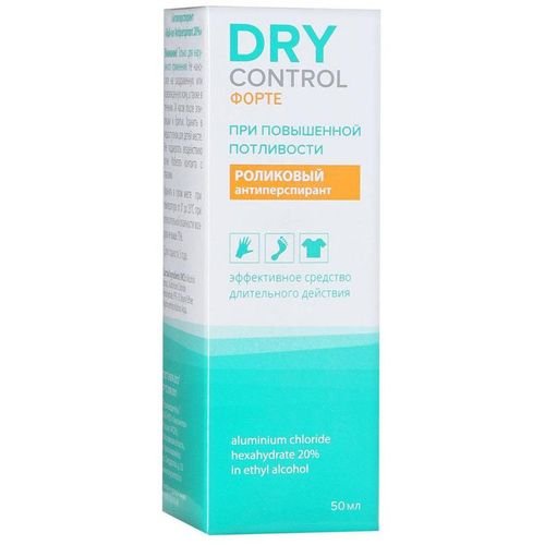 Dry Control Forte антиперспирант роликовый дезодорант 20% 50 мл №1
