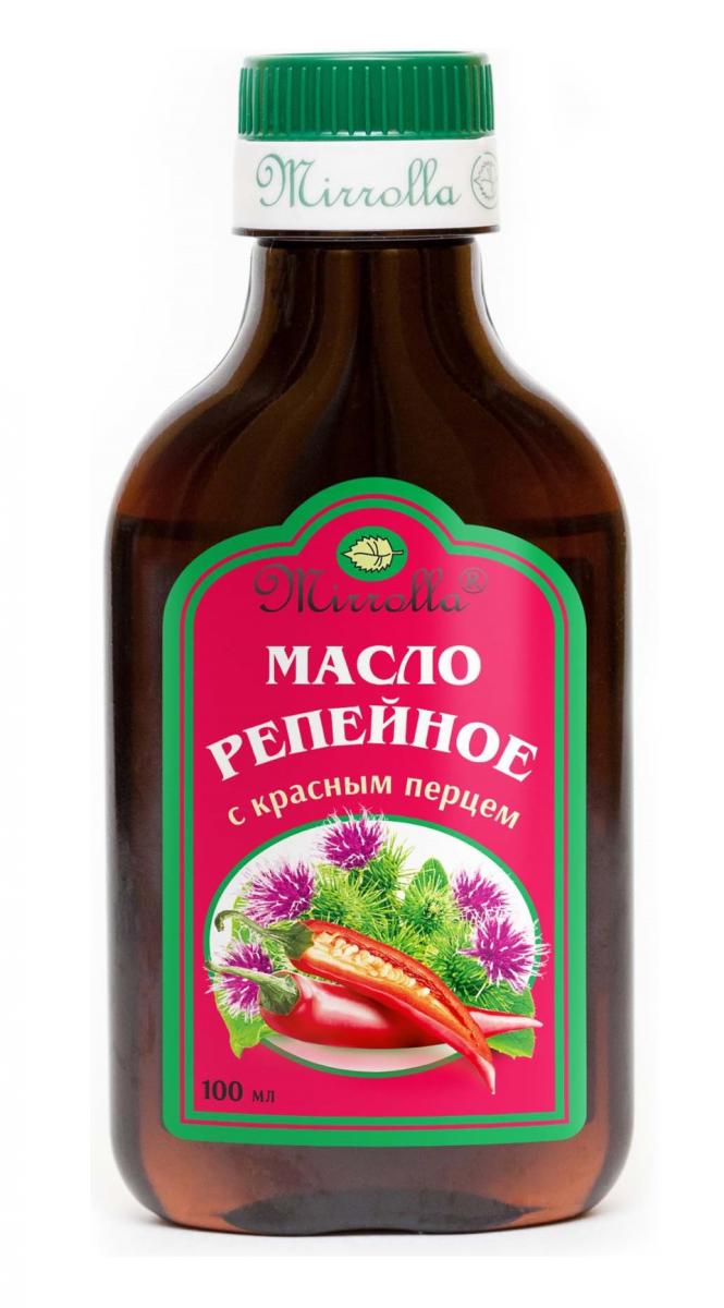 Mirrolla Репейное масло с красным перцем 100 мл