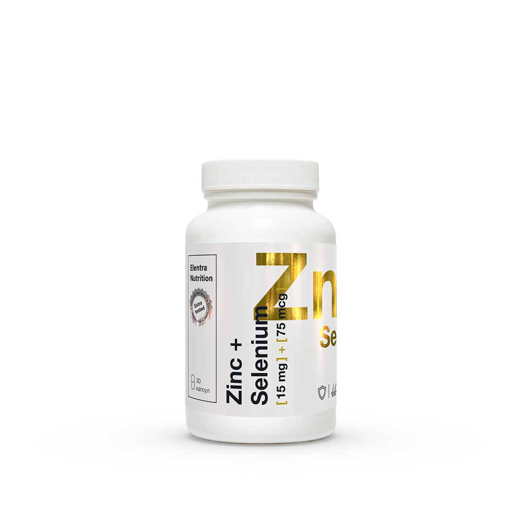 

Elentra Nutrition Цинк+Селен, капсулы 316 мг, 30 шт.