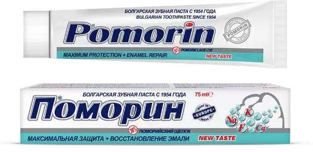 

Поморин, зубная паста