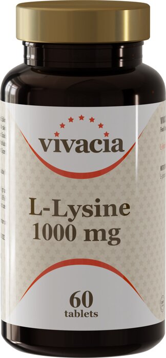 L-Лизин 1000 мг таб 60 шт Vivacia (Вивация)
