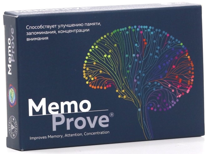 

Мемопрув, таблетки, покрытые плёночной оболочкой 425 мг, 30 шт.
