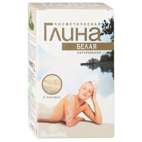 Глина Белая косметический тальк 100 г №1
