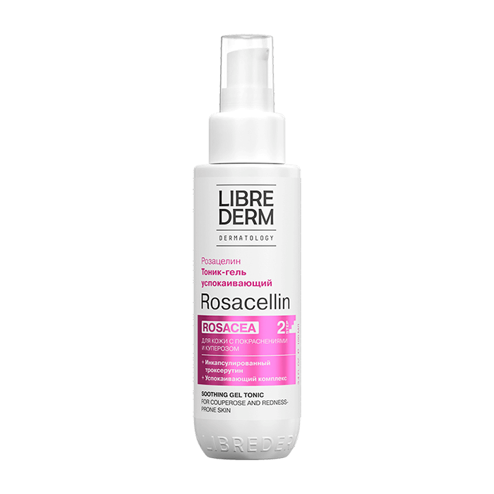 

Librederm ROSACELLIN, тоник-гель успокаивающий 100 мл