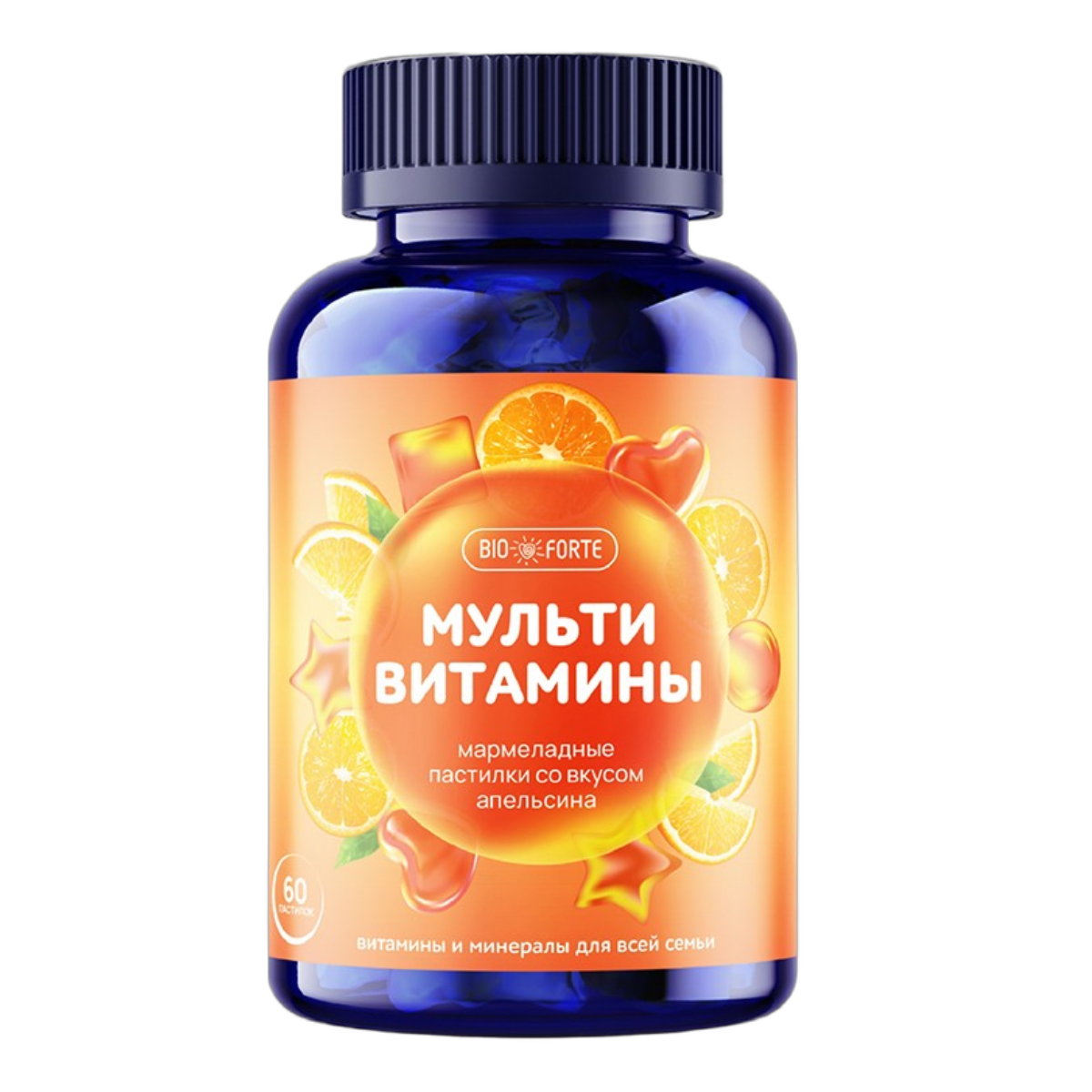 

Пастилки мармеладные жевательные BioForte, пастилки