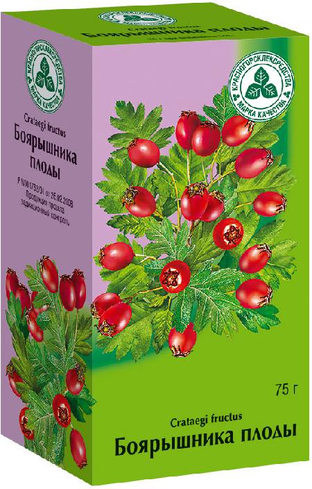 Боярышника плоды, 75 г растительное сырье для приготовления напитков боровая матка 25 брикетов по 2 гр