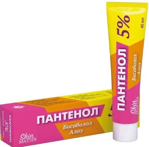 Skin master/скин Мастер крем с пантенолом косметический крем 40 мл №1