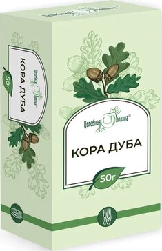 Целебная поляна кора дуба 50г фитофарм