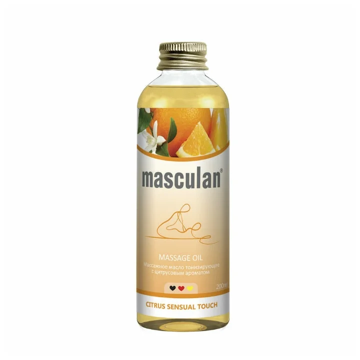 

Masculan, масло массажное расслабляющее (цитрус) 200 мл