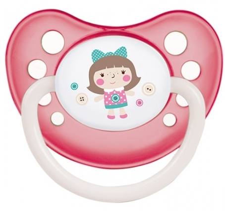 Пустышка анатомическая силиконовая Toys 0-6 месяцев 222₽