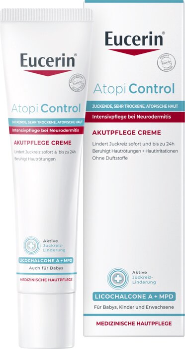 Eucerin Atopi Control Успокаивающий крем для младенцев, детей и взрослых 40 мл