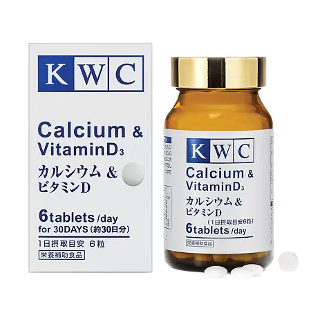 KWC, кальций и витамин D3, таблетки 480 мг, 180 шт.