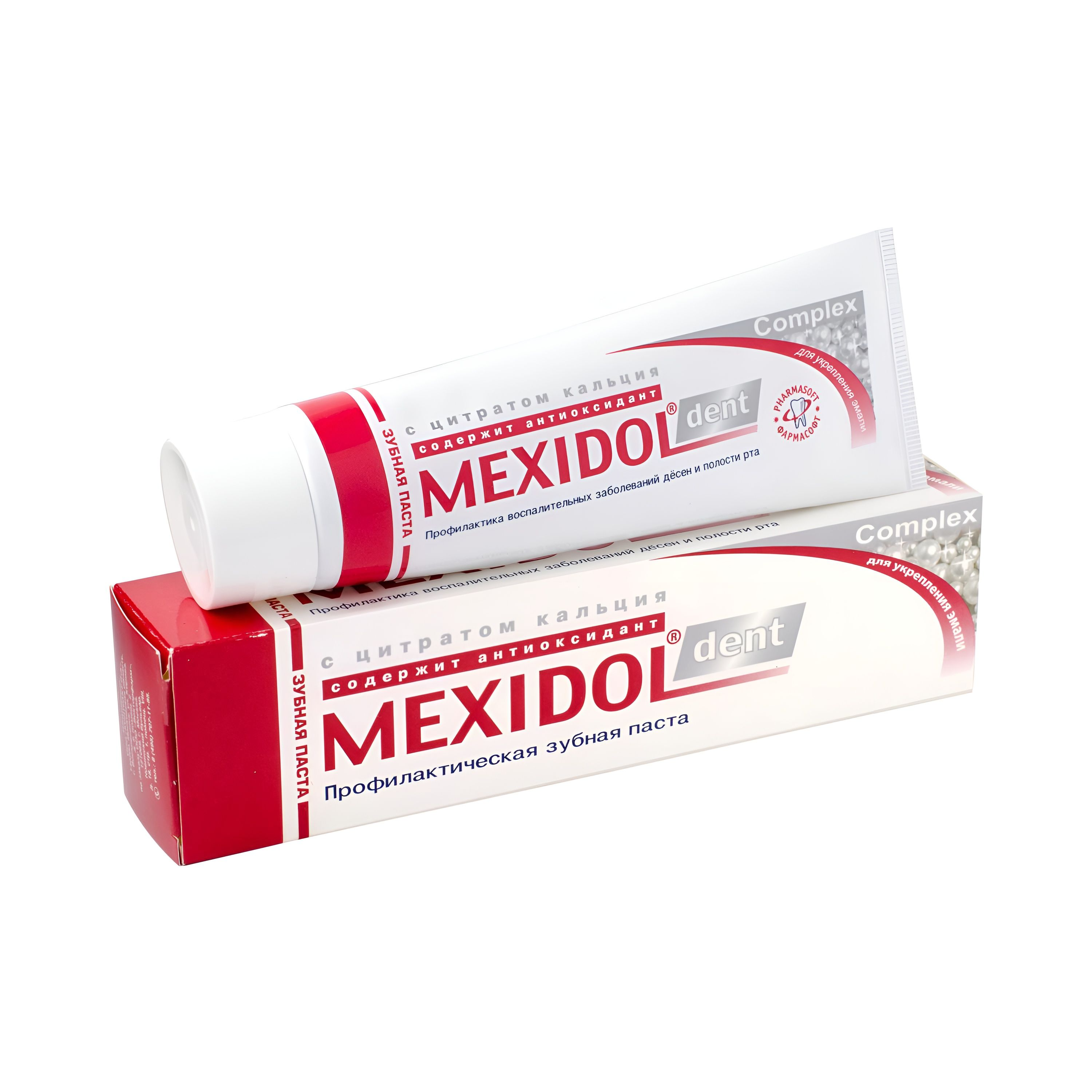 Мексидол Дент Комплекс, зубная паста, 65 г з паста мексидол дент сенситив 100г