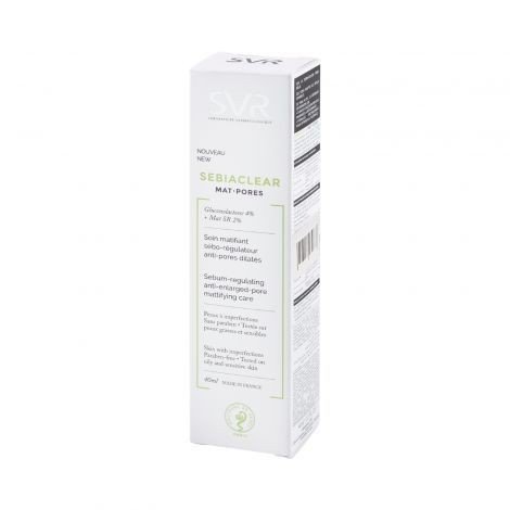 SVR Sebiaclear MAT+Pores гель-уход за кожей косметический гель 40 мл №1