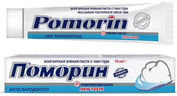 

Поморин Анти Пародонтоз, зубная паста, 75 мл