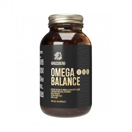 Grassberg Омега Баланс 3-6-9 (Omega Balance 3-6-9) капсулы №60