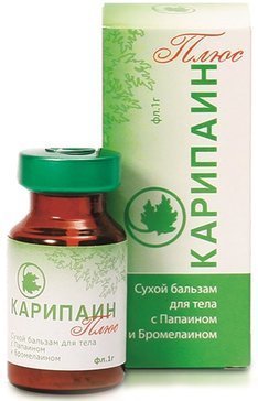 Карипаин Плюс сухой бальзам для тела 1 г фл 1 шт