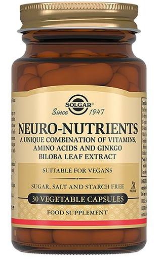 Солгар Неронутриентс, капсулы, 30 шт. solgar комплекс витаминов и аминокислот неронутриентс