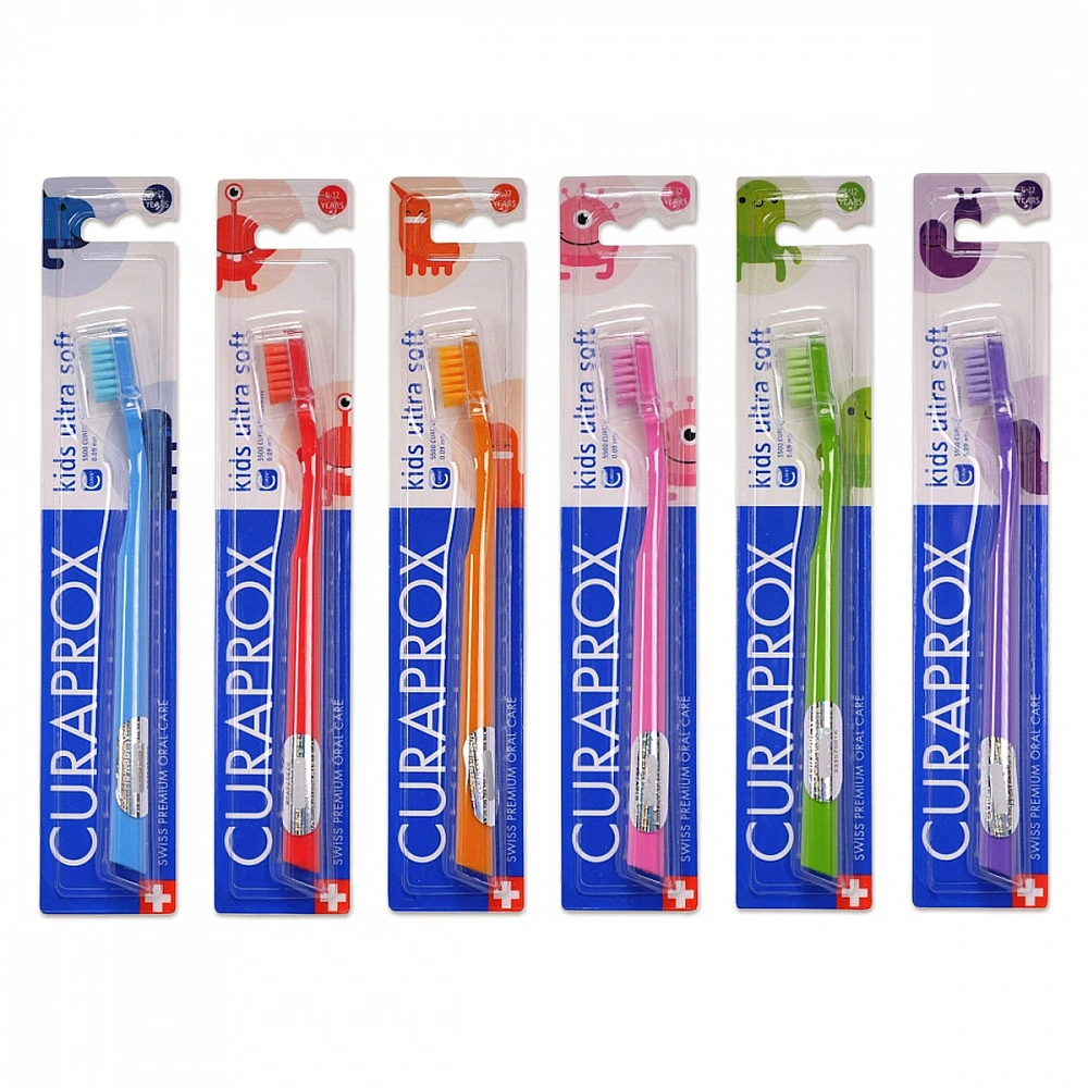 

Зубная щетка Curaprox Kids Ultrasoft (от 4 до 12 лет)