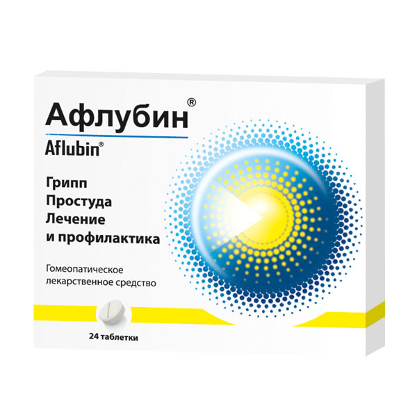 

Афлубин, таблетки подъязычные, 24 шт.