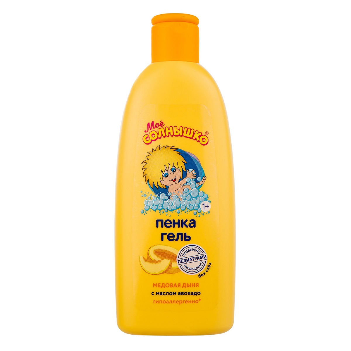 

Мое солнышко, пенка-гель медовая дыня, 200 мл