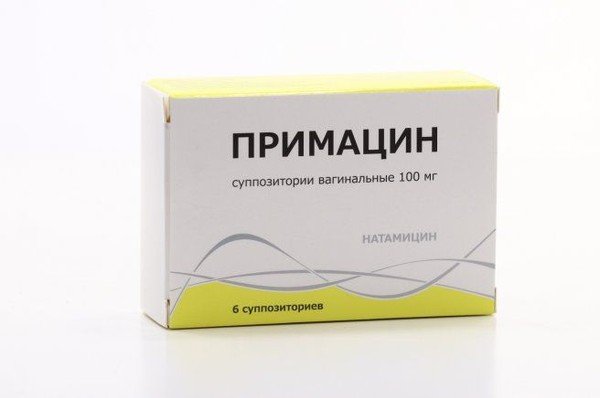 Примацин суппозитории вагинальные 100 г №6