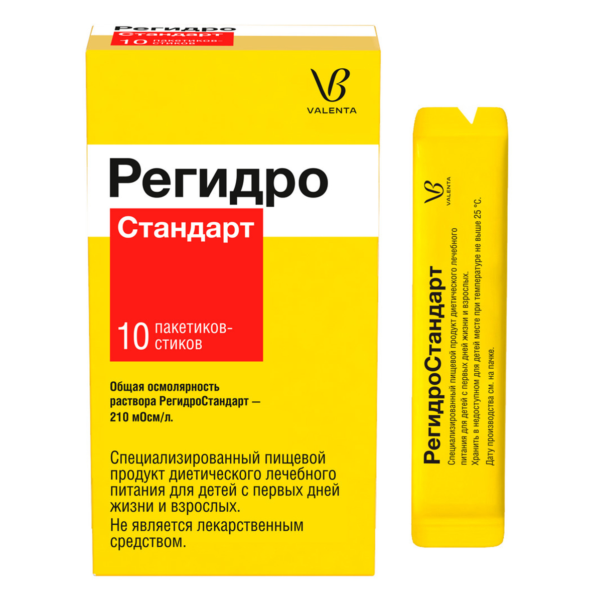 

РегидроСтандарт, порошок, пакетики 4.36 г, 10 шт.