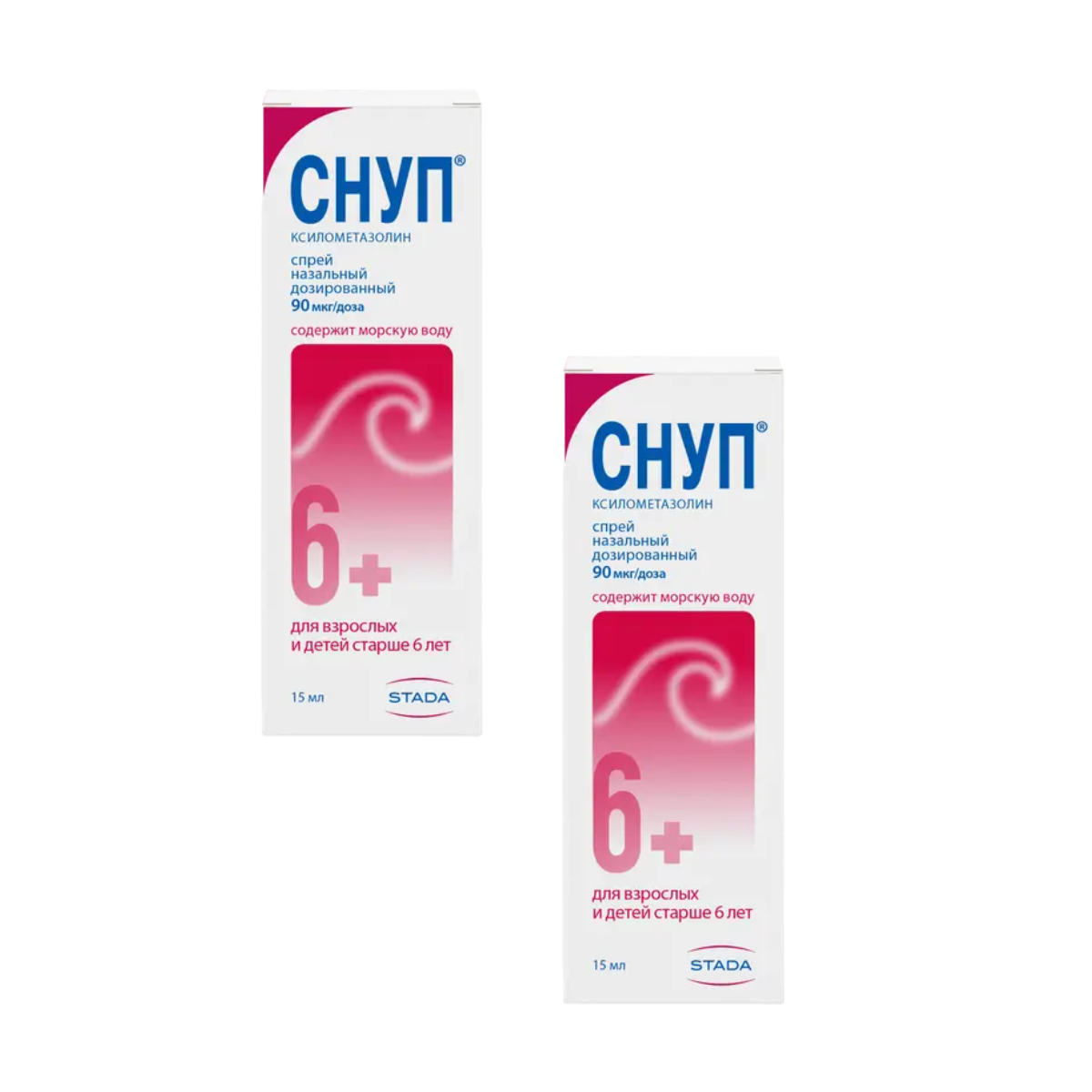 

Набор 2уп Снуп спрей 0.1% 15мл