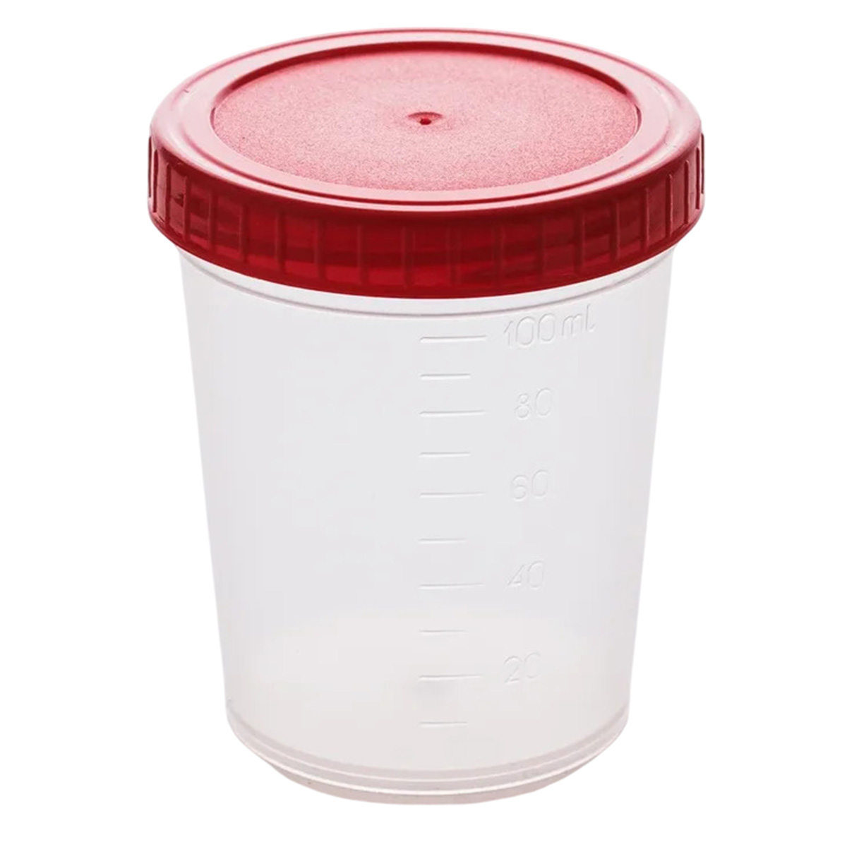 

Контейнер полимерный стерильный с крышкой, 100 мл