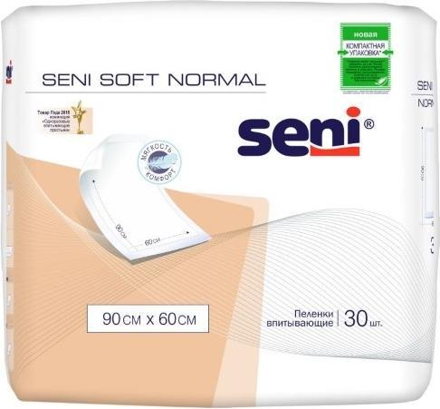 Пеленки Seni Soft Normal 90 x 60, 30 шт.