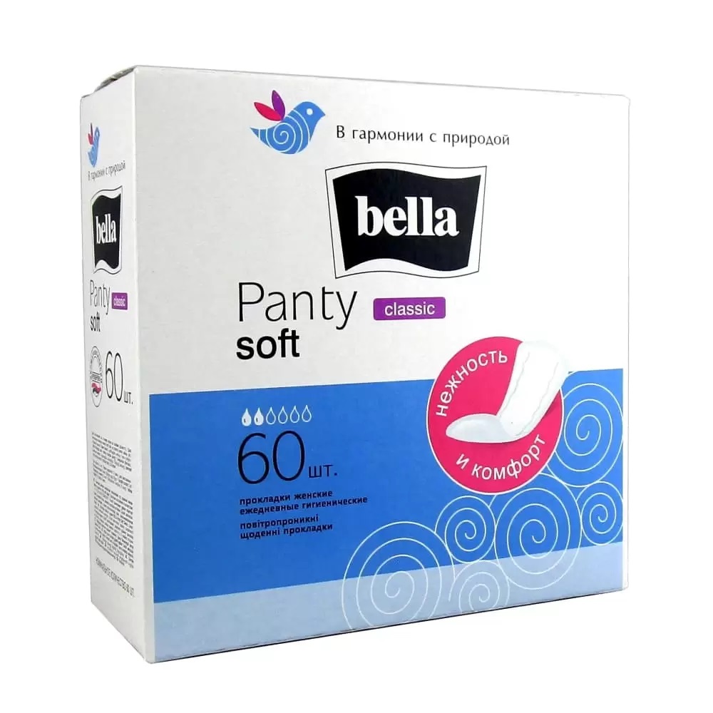 Bella Panty Soft Classic Прокладки ежедневные 60 шт.