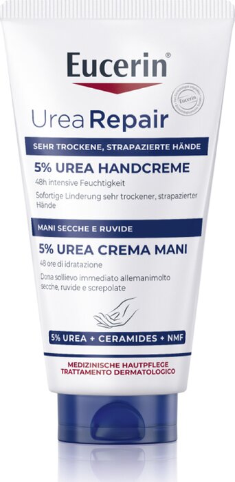 Eucerin UreaRepair PLUS Увлажняющий крем для рук с мочевиной 5% 75 мл