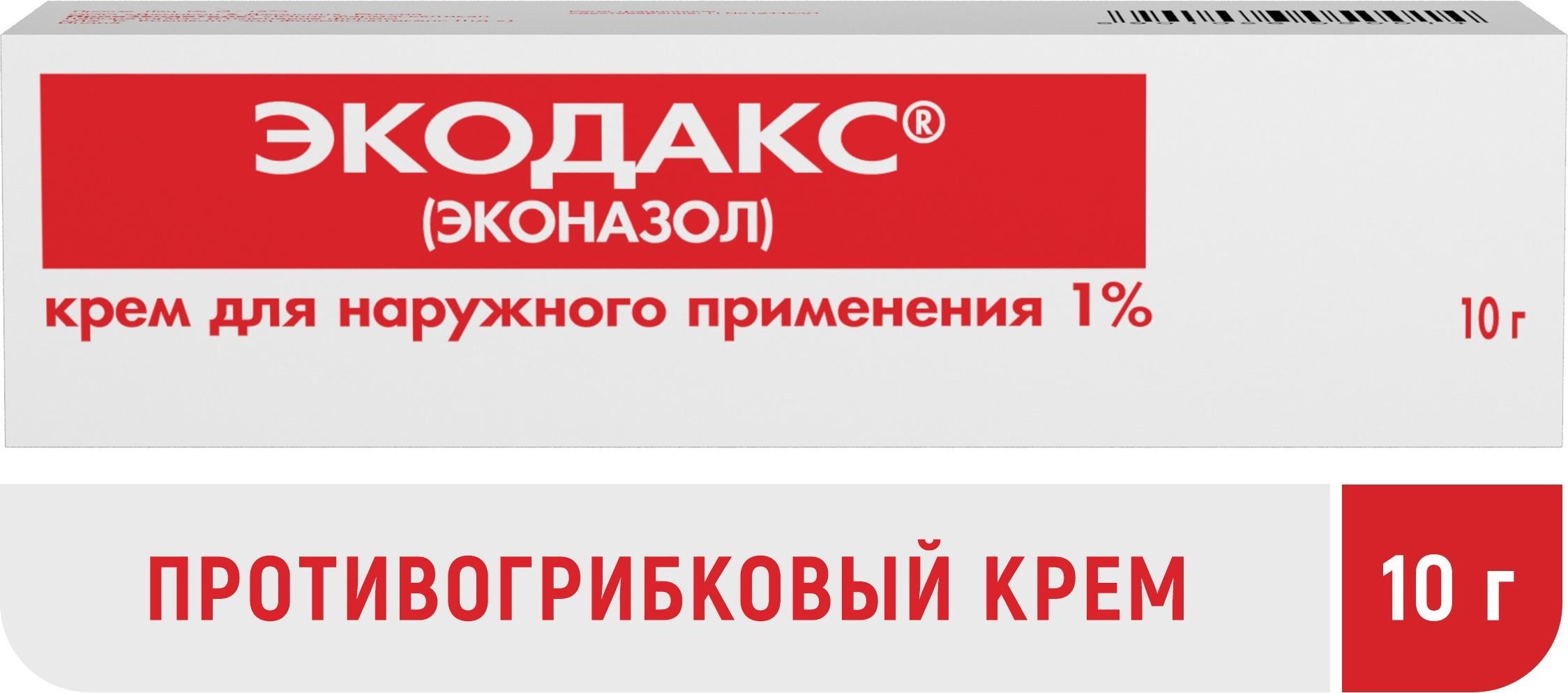 

Экодакс, крем 1%, 10 г