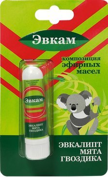 Эвкам карандаши для ингаляций 1,3 г №1