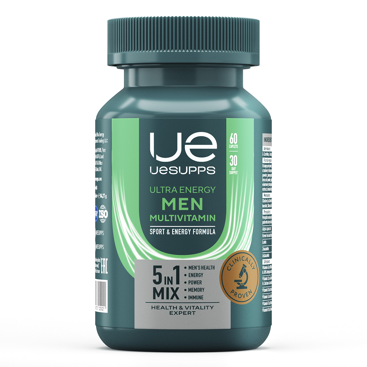 

UESUPPS Ультра Энерджи Мен Мультивитамин Формула