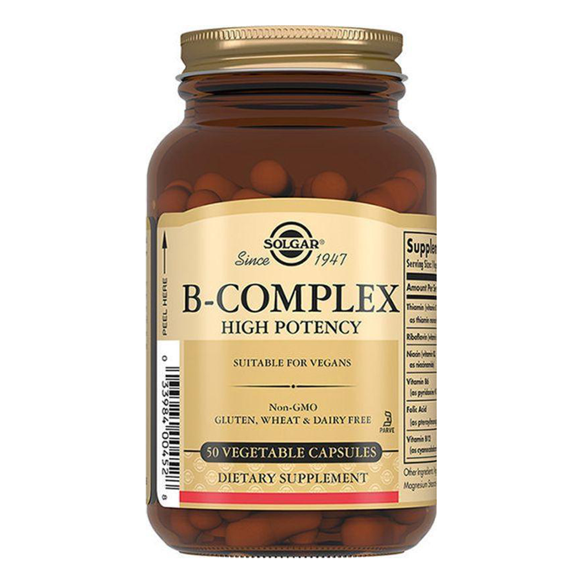 

Солгар В-комплекс, капсулы 330 мг, 50 шт.