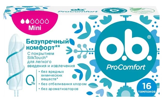 Тампоны O.B. цена от 420 руб., купить в Москве в интернет-аптеке Polza ...