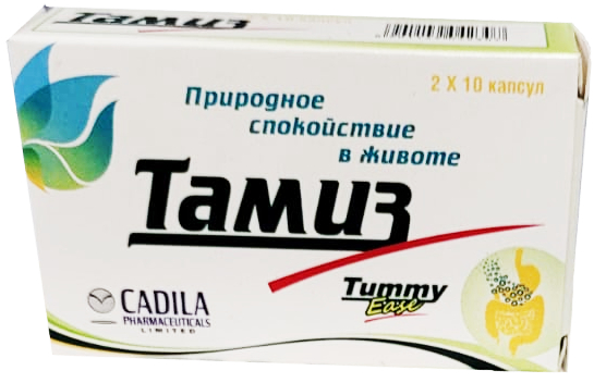 Тамиз, капсулы, 20 шт. мультисбор царство ароматов 5 для улучшения обмена веществ вывода токсинов и шлаков 80 г