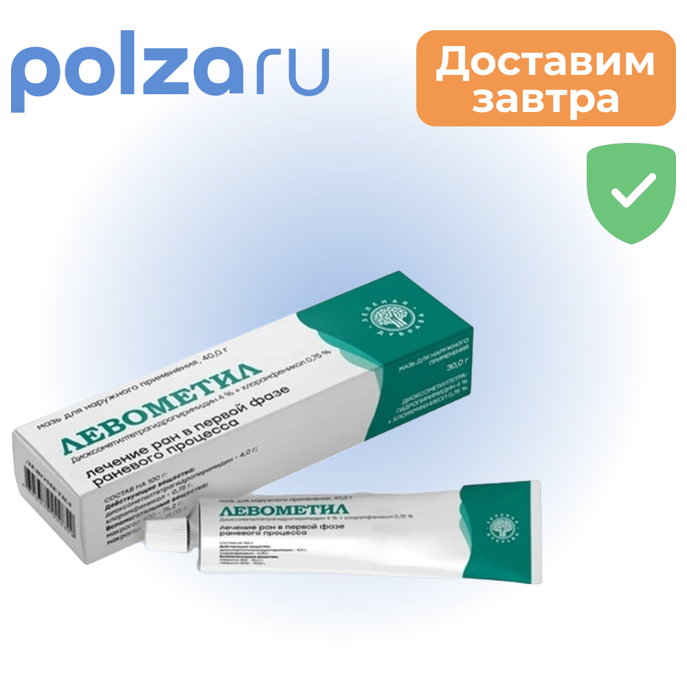 

Левометил, мазь 40 г