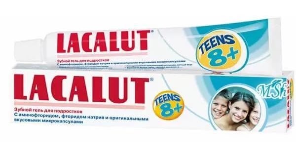 Лакалют Teens 8+, зубной гель для подростков, 50 мл
