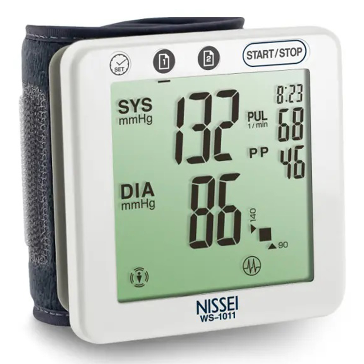 

Тонометр Nissei WS-1011 на запястье