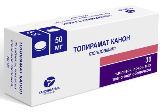 Топирамат Канон цена от 390 руб., купить в Москве в интернет-аптеке ...