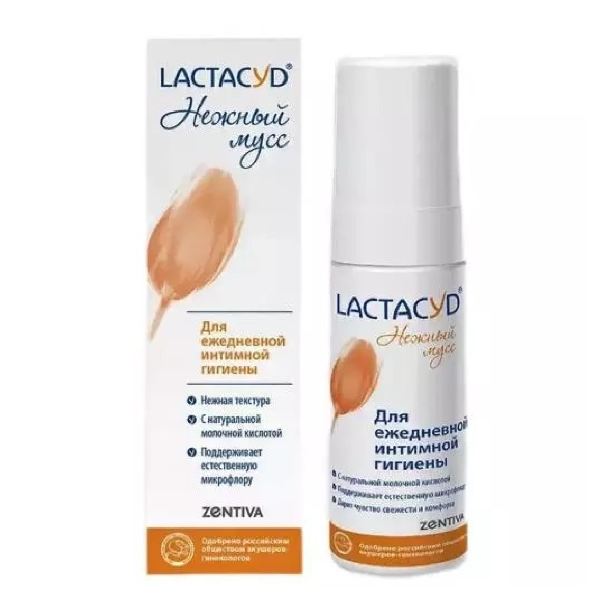 

Lactacyd Нежный мусс для интимной гигиены 125 мл, 1 шт.
