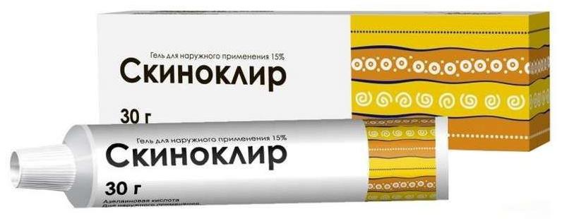 

Скиноклир, гель 15%, 30 г