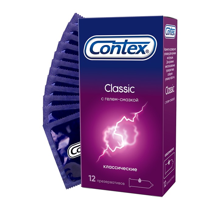 Презервативы Contex Classic, 12 шт. contex классик презервативы 3 шт