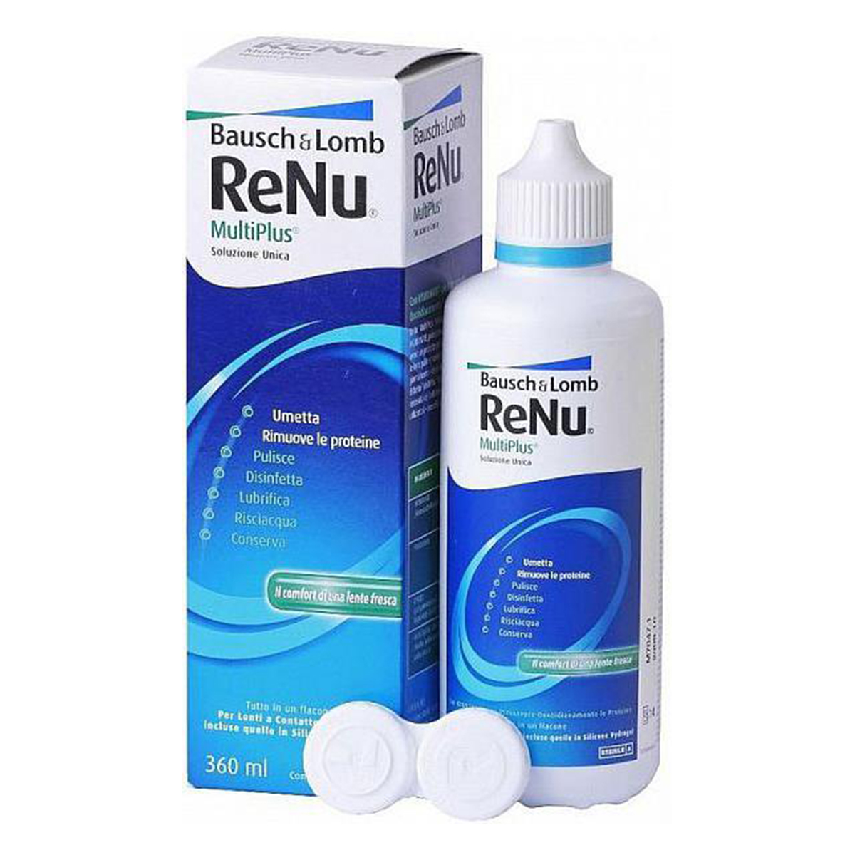 Раствор для линз ReNu MultiPlus 360 мл, 1 шт.