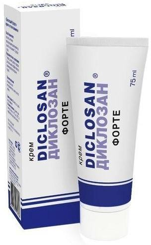 

Диклозан Форте, крем с глюкозамином, 75 мл