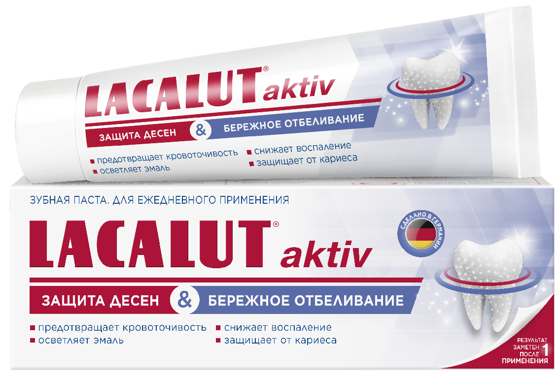 

Лакалют Актив защита десен и береж отб зубная паста 65 г х1